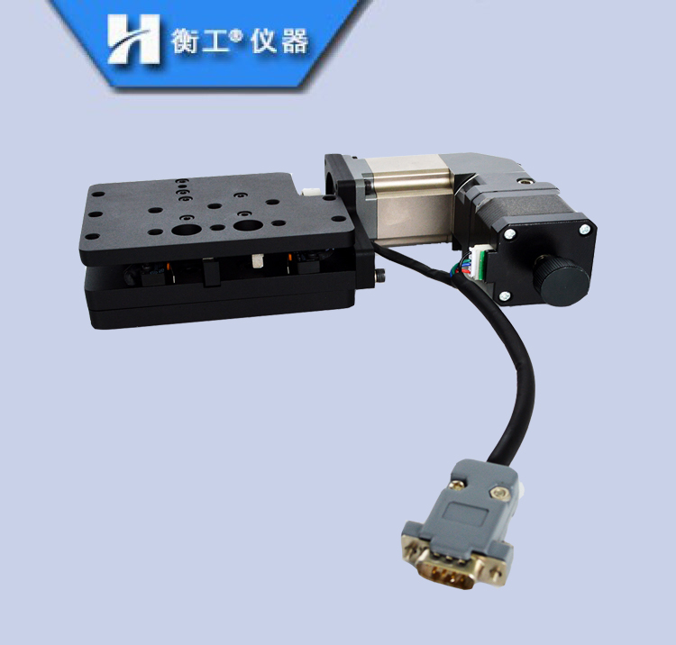 精密光學(xué)電動慢速位移臺多維電動手動組合微型實驗滑臺微調(diào)工作臺HGTA0725